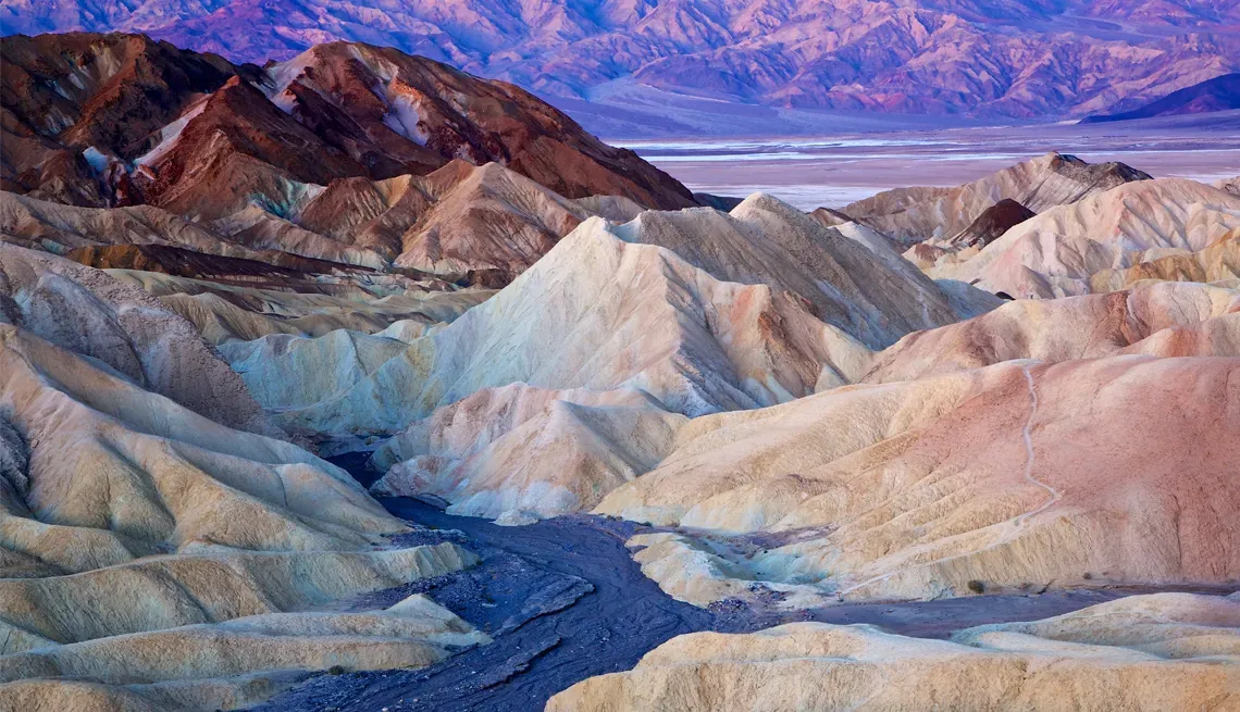 Artist's Palette multicolored hills